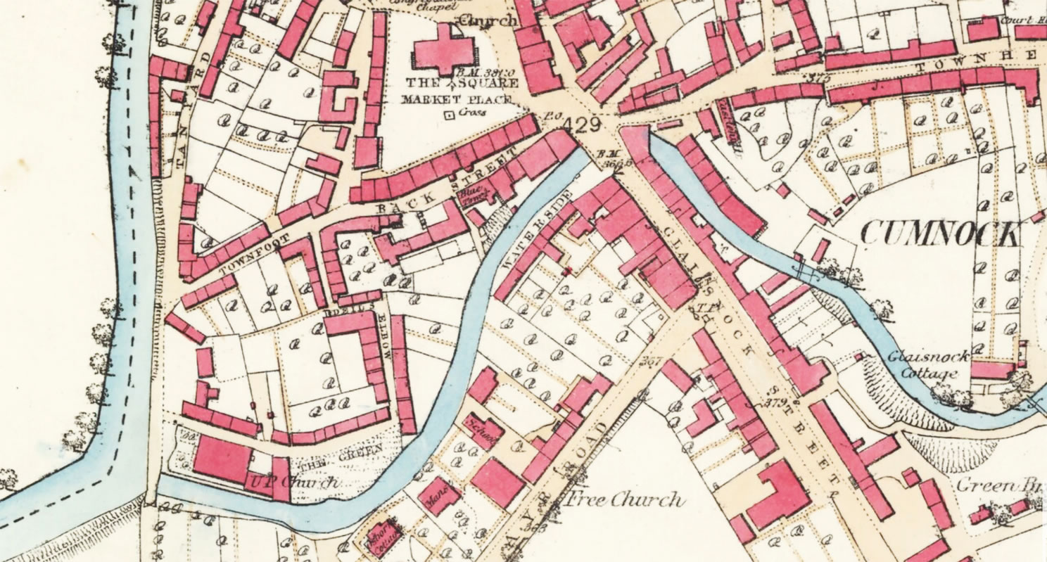 Tanyard Map 1858