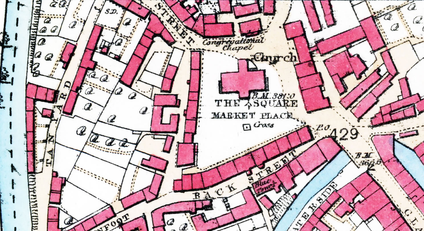 The Square Map 1858