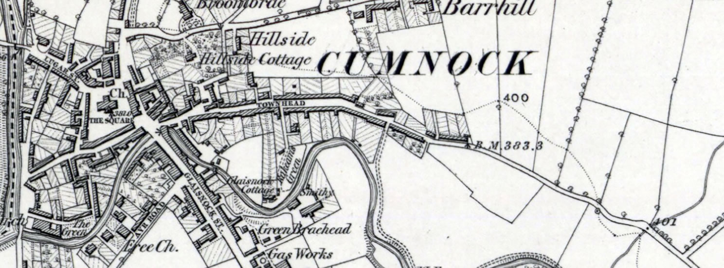 Townhead Street Map 1857