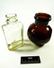 222.0_Pennylands_Finds_-_1_Clear_Glass_and_1_Brown_Glass_Bovril_Bottles