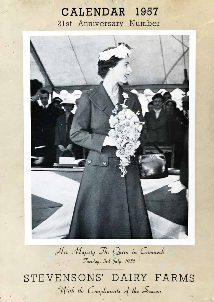 Publications Stevensons Dairy Farms calendar Cumnock History Group