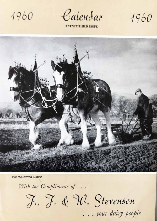 Publications Stevensons Dairy Farms calendar Cumnock History Group