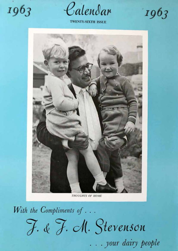 Publications Stevensons Dairy Farms calendar Cumnock History Group